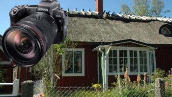 Mäklare smygfotograferade hus