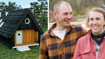 Husdrömmar - A-frame med återbruk och handverktyg