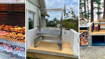 Bygg en argentinsk grill - asado i din egen trädgård