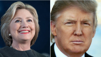 Så bor de amerikanska presidentkandidaterna Clinton och Trump