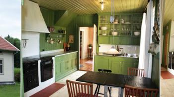 Grönt kök hos Sophie Dahre
