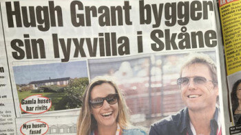 Hugh Grant bygger nytt i Torekov