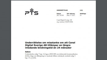 PTS anser att Canal Digital och Viasat inte följer lagen