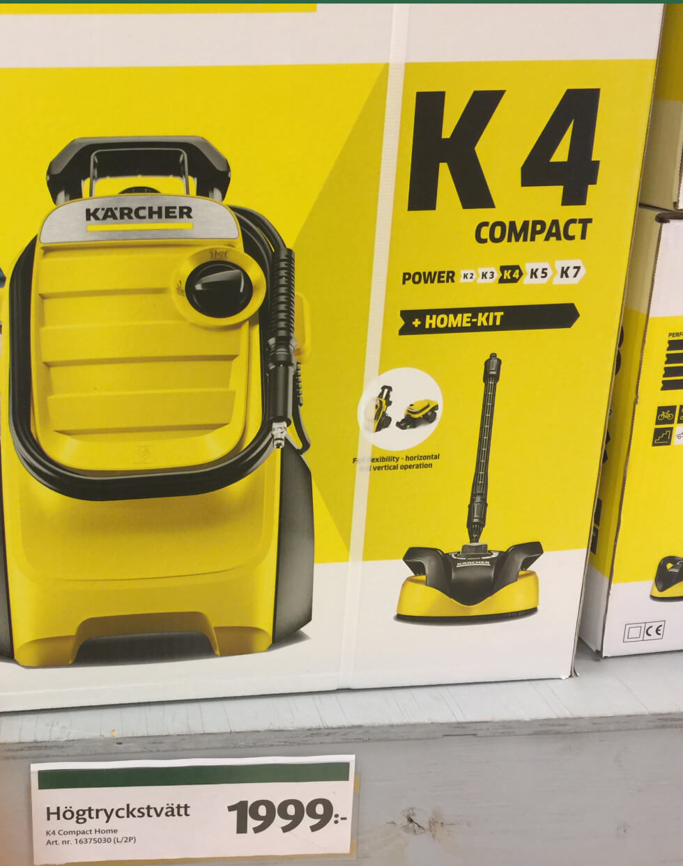 Kärcher K4 Compact högtryckstvätt