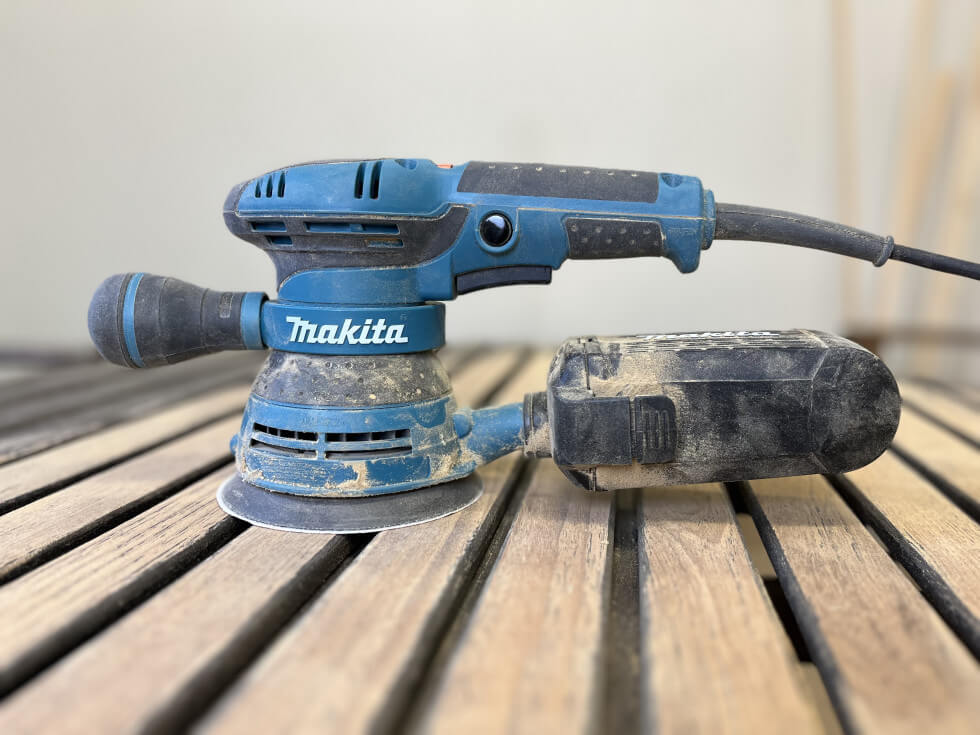 test excebterslip makita bo5041