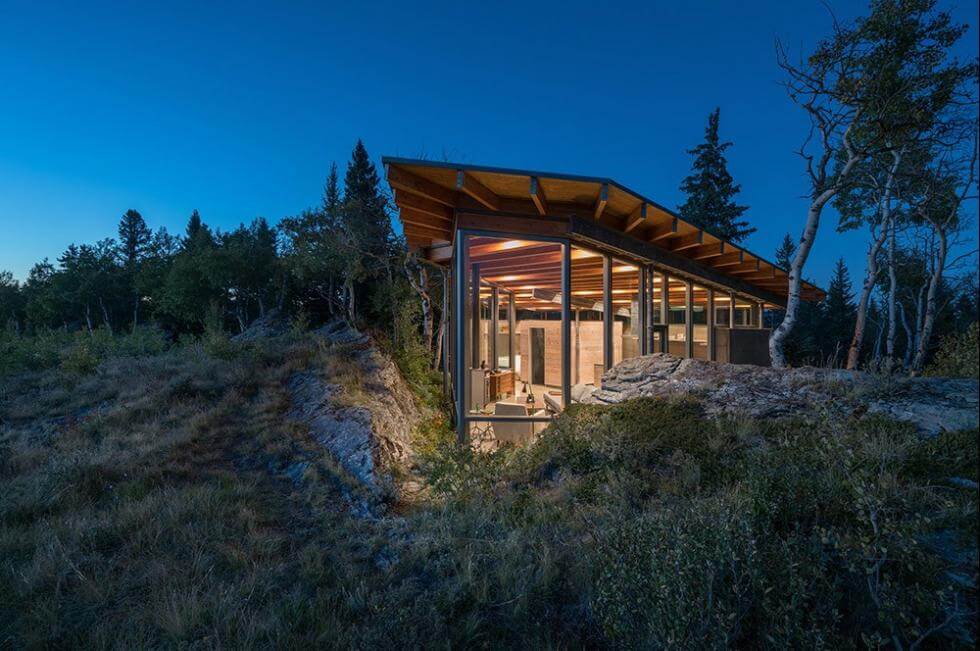 Rock House av Cutler Anderson Architects,