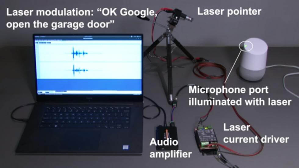 Flera olika typer av smarta högtalare har manipulerats av forskare. På bilden ser du Google Home.