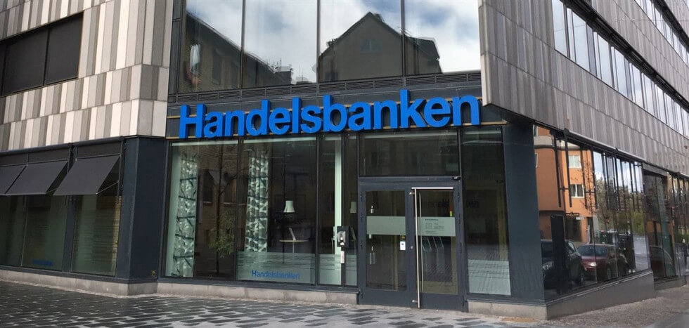 Handelsbankens kontor i Linköping.