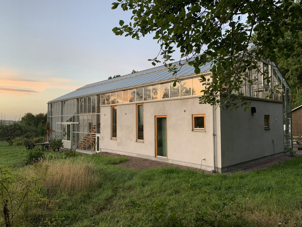 Steninge naturhus - byggt i hampakalk