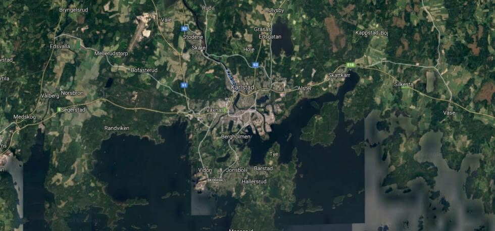 Händelsen inträffade i Karlstad.