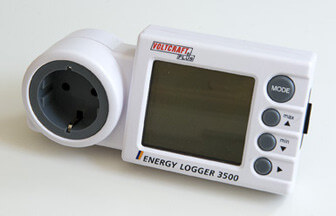 Elmätaren Volcraft Plus Energy Logger 3500, pris 535 kr.