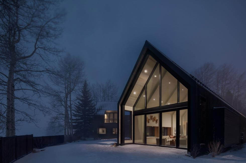 Villa V i Aspen Colorado av Studio B Architects