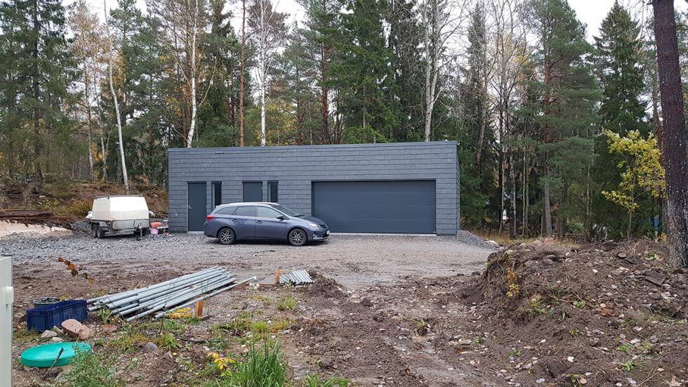 Energieffektivt egenbyggt hus