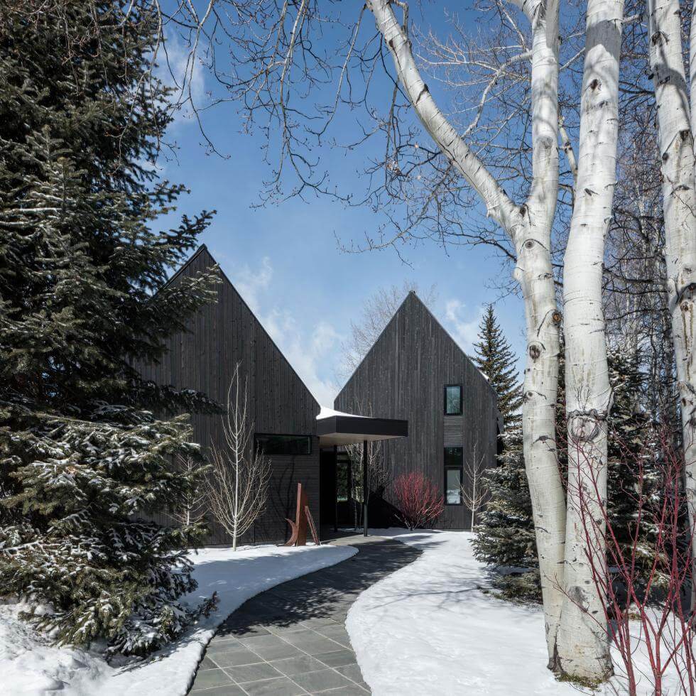 Villa V i Aspen Colorado av Studio B Architects