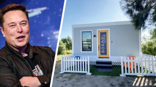 Hur bor Elon Musk? I ett tiny house!