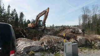 Byggherre hotad efter skogsavverkning inför potentiellt byggprojekt